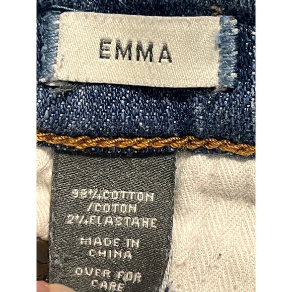 Abercrombie Fitch Jeans Womens size 4S Emma Stretch Medium wash Denim Blue - Picture 6 of 9